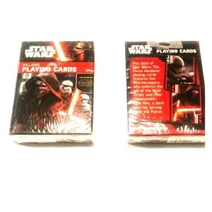 Star wars villains playing cards